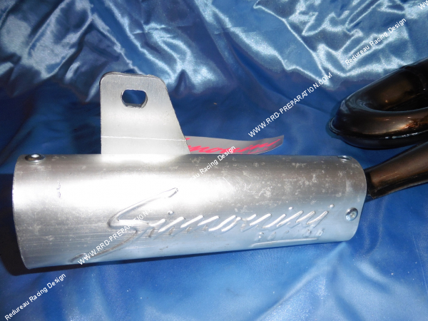 Photo du silencieux de pot d'échappement SIMONINI SHORT CLEAR pour HONDA CAMINO, PA50, HOBBIT