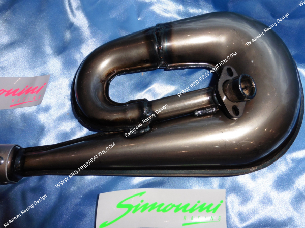 Photo du pot d'échappement SIMONINI SHORT CLEAR pour HONDA CAMINO, PA50, HOBBIT