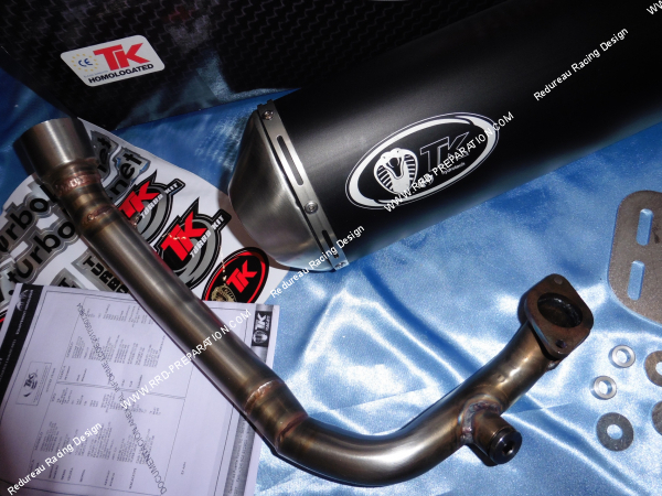 Photo du pot d'échappement TURBO KIT TK MAXI SCOOTER DAELIM NS 125 II, S2