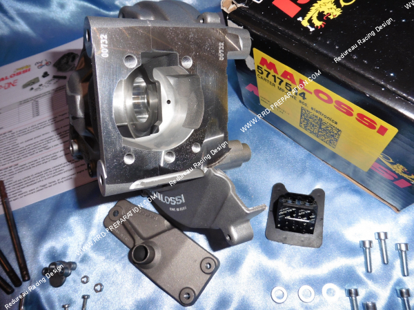 Photo de l’intérieur du carters moteur MALOSSI MP-ONE complets pour PIAGGIO ciao allumage cône électronique