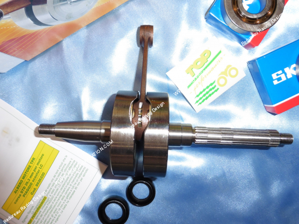 Photo du vilebrequin, embiellage TOP PERFORMANCES pour PIAGGIO liquide (NRG, RUNNER...)