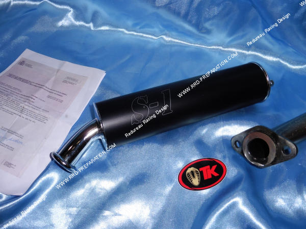 Photo du pot d'échappement TURBOKIT TK S1 pour YAMAHA DT LC, 50cc 2T