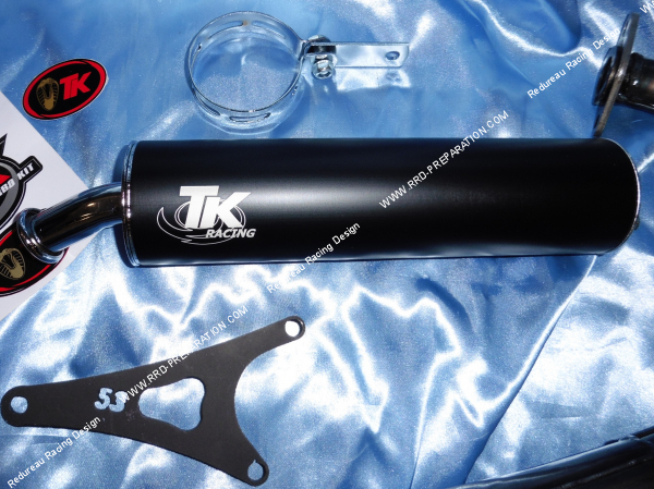 Photo de la cartouche de silencieux de pot d'échappement TURBOKIT TK SPORT passage bas pour YAMAHA DT LC, 50cc 2T