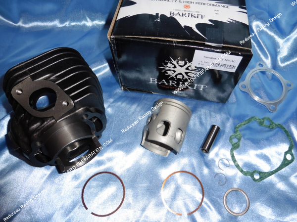 photo du kit cylindre BARIKIT  fonte pour BW'S, AEROX, BOOSTER, NITRO 100cc 2T