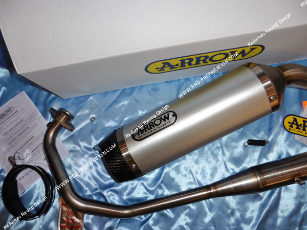 Photo du silencieux d'échappement ARROW STREET THUNDER pour moto Suzuki GSX-S et GSX-R 125 2017, 2018