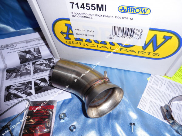 Photo du raccord de pot d'échappement ARROW pour moto BMW K 1300 R, K 1300 S