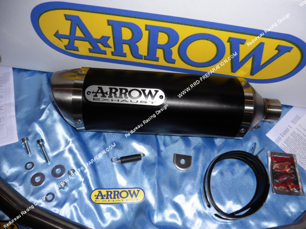 Photo du silencieux de pot d'échappement ARROW pour moto HONDA CBR R 125cc 4T avant 2011