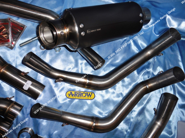 Photo du silencieux d'échappement ARROW GP2 pour Kawasaki Z 900 E 2017/2018