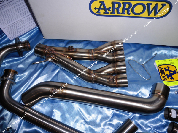 Photo du collecteur de pot d'échappement ARROW pour Honda CB 650 R et CBR 650 R 2019