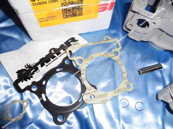 Photo ddes joint moteur et piston sur le kit 182,5cc MALOSSI Ø63mm aluminium pour YAMAHA X-MAX 125cc, CITY 125cc, YZF R 125cc, MBK CITYLINER