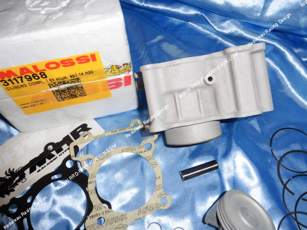 Photo du cylindre 182,5cc MALOSSI Ø63mm aluminium pour YAMAHA X-MAX 125cc, CITY 125cc, YZF R 125cc, MBK CITYLINER
