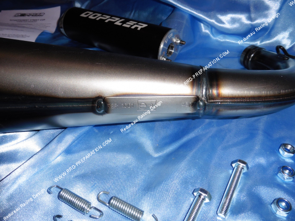 Photo de l'homologation du corps de pot d'ééchappement DOPPLER STREETCUP pour PEUGEOT 103 SP, MV, MVL, LM, Vogue