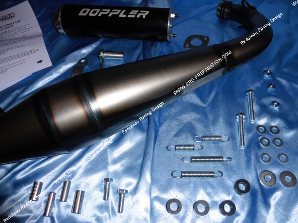 Photo du corps de pot d'échappement DOPPLER STREETCUP pour PEUGEOT 103 SP, MV, MVL, LM, Vogue