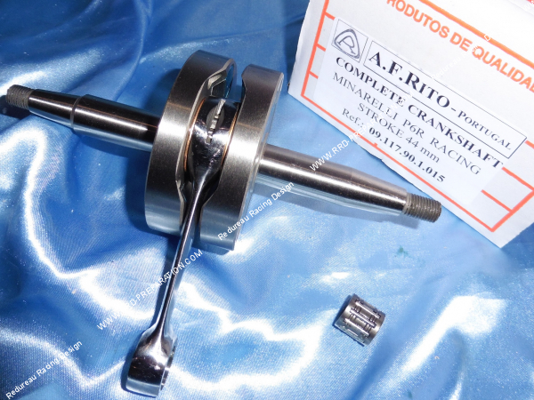 Photo du vilo, embiellage RITO course longue 44mm (soies de Ø20mm) pour mécaboite moteur minarelli P6R