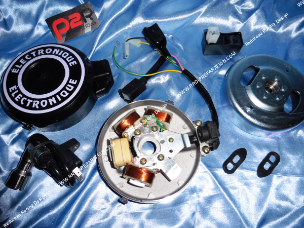 Photo de l'allumage P2R type origine électronique 12V pour Peugeot 103 petit cone