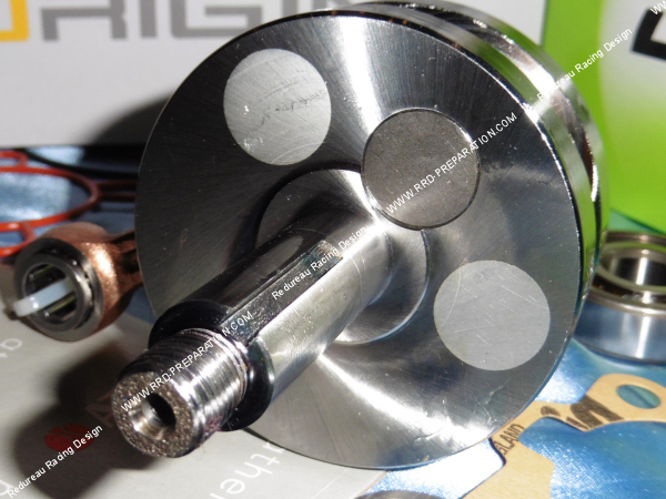 vilo, cales, anti, friction, maneton, plein, flasques, axe, clavette