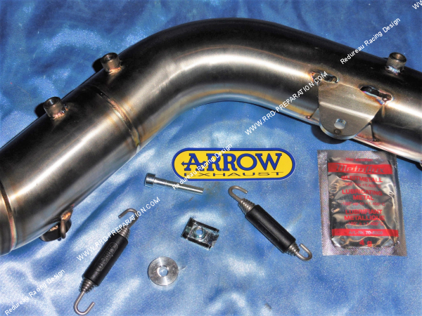 raccord, échappement, collecteur, arrow, racing