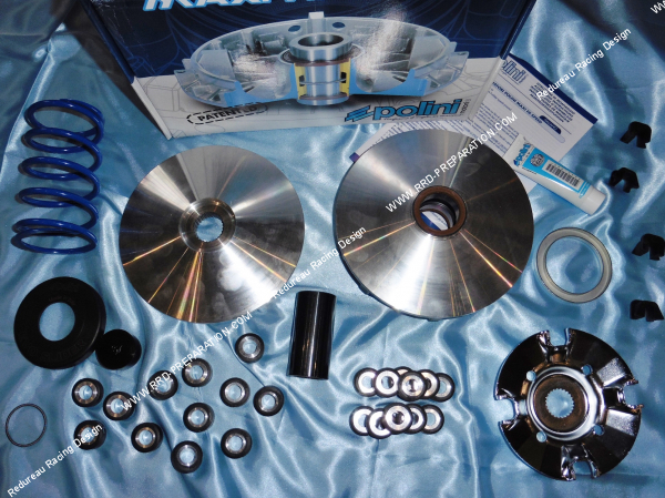 Photo de l'ensemble du Variateur POLINI HI SPEED EVOLUTION 3 pour maxi scooter YAMAHA TMAX 500cc