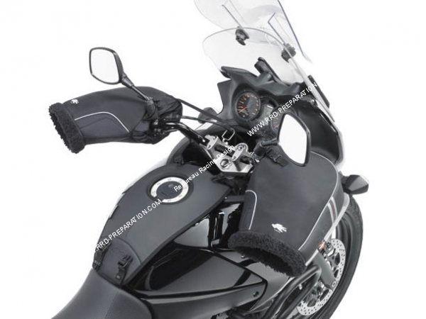 Photo de la paire de manchons de protection contre le froid pour scooter et moto