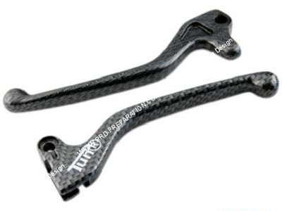 Photo des leviers de frein pour scooter yamaha et mbk