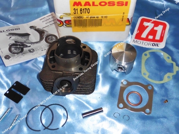 Photo du kit malossi sans culasse, en fonte, pour scooter Honda sh, gyro, peugeot, metropolis