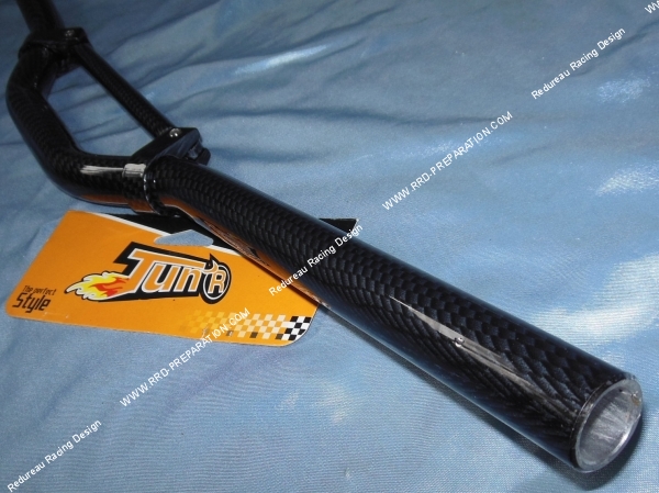poignée Guidon TUN'R CROSS Aluminium (longueur 600mm, usiné dans la masse) Ø22mm (scooter, mob) couleurs aux choix
