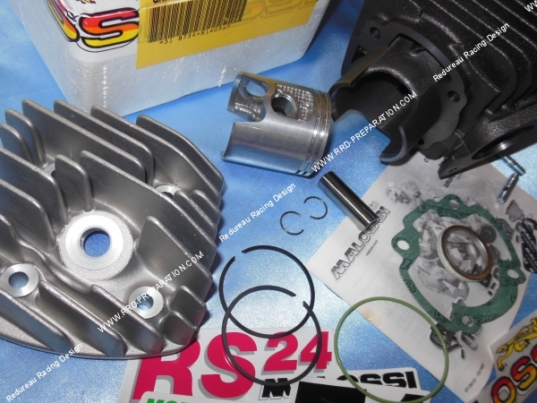 piston culasse Kit 70cc Ø47mm MALOSSI fonte HONDA BALI, SH, SFX, SGX, SXR, SZX