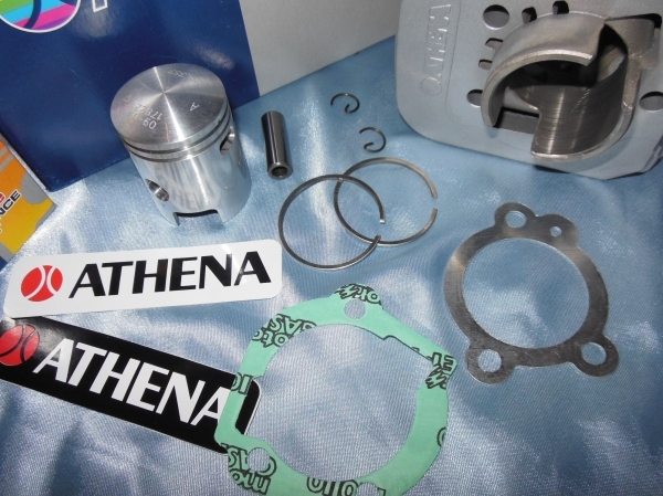 piston Kit 50cc Ø38,40mm sans culasse (axe Ø1012mm) ATHENA RACING aluminium PIAGGIO Ciao