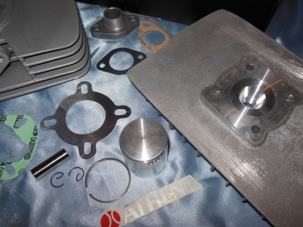 piston Kit 60cc Ø42mm ATHENA RACING aluminium pour minarelli P4, P6