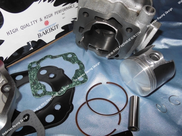 piston Kit 80cc haut moteur Ø50mm BARIKIT BIG BORE fonte DERBI euro 1 & 2