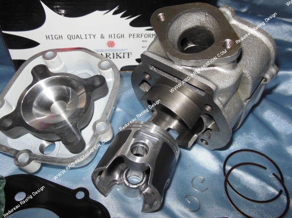 piston Kit 80cc haut moteur Ø50mm BARIKIT BIG BORE fonte DERBI euro 3