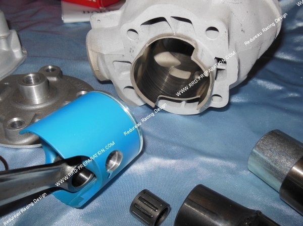 piston Pack BARIKIT BRK 88cc pour mécaboite moteur minarelli am6