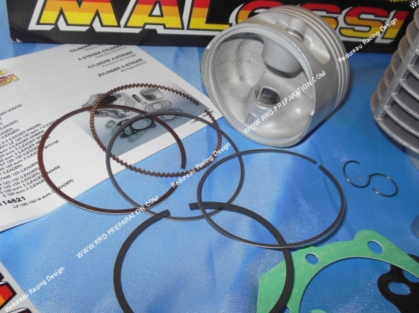 piston segment Kit 187cc MALOSSI Ø70mm, cylindre  piston pour PIAGGIO, APRILIA, DERBI, VESPA, BENELLI,...