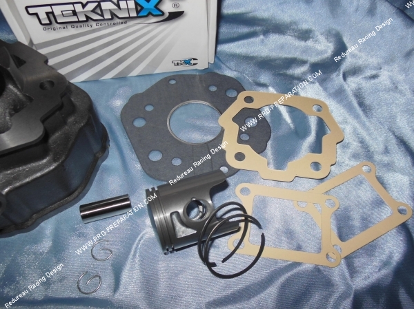 piston cylindre  piston sans culasse Ø40mm TEKNIX fonte DERBI euro 1 & 2