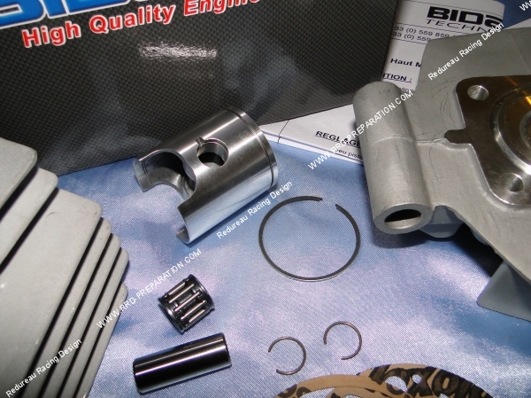 piston Kit 50cc aluminium air BIDALOT Racing type G1 Open mbk 51  motobecane av10