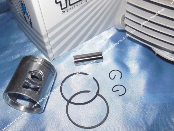 piston Kit 50cc aluminium air TEKNIX Bridé T3 sans joints Peugeot 103  Fox & Honda Wallaroo