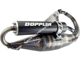 Pot d'échappement DOPPLER S3R Evolution pour MINARELLI Vertical (booster, bws) silencieux noir