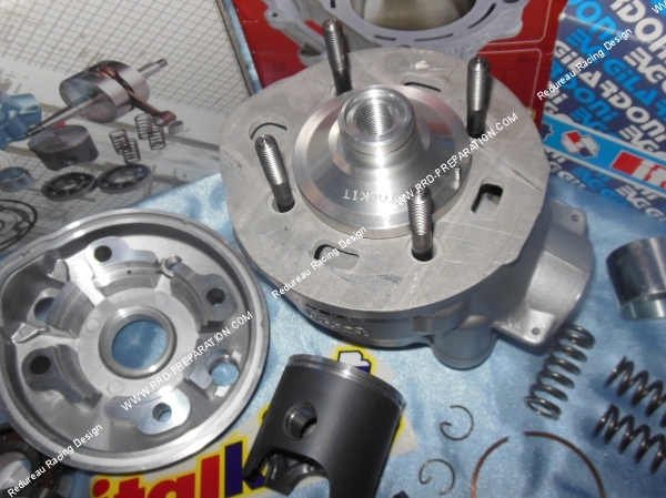plot culasse Pack ITALKIT Racing 80cc Ø48mm pour mécaboite moteur minarelli am6