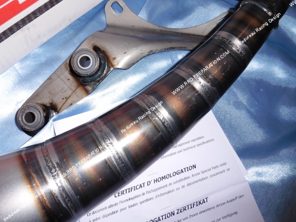 Corps d'échappement GIANNELLI pour scooter PIAGGIO, GILERA, Typhoon, Stalker