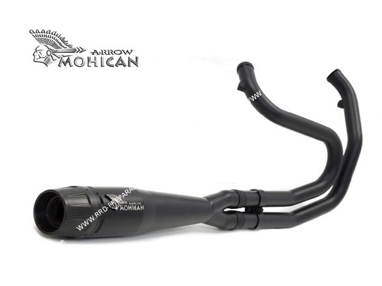 Photo de la ligne complète d'échappement  ARROW MOHICAN 2 en 1 pour moto HARLEY DAVIDSON TOURING dès 2009