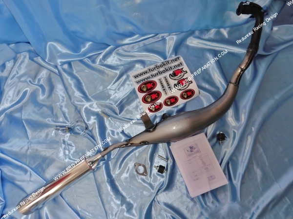 ligne d'échappement turbokit monté pour KYMCO MXU 50cc