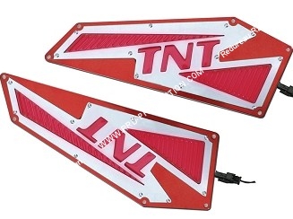 repose pied a led tnt step light couleur rouge