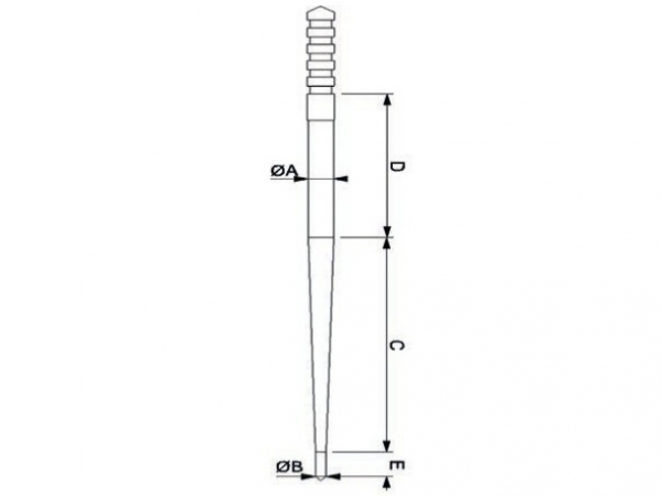 schéma Jeu de 10 aiguilles POLINI pour carburateur type PWK, KEIHIN...