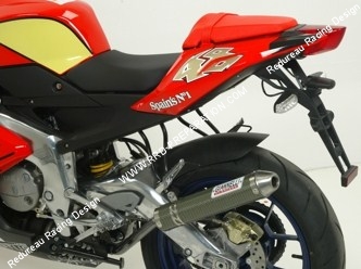 silencieux kevlar echappement giannelli pot aprilia rs tuono 125cc