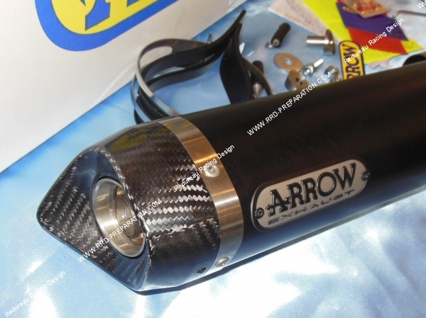 silencieux aluminium noir carbone yamaha wr 125