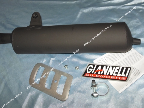 silencieux Pot d'échappement GIANNELLI Original Power Ovale pour PIAGGIO CIAO, PX...