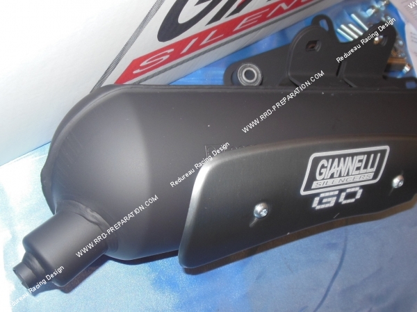 silencieux Pot d'échappement GIANNELLI GO type origine pour scooter APRILIA SR 50 (moteur Piaggio)