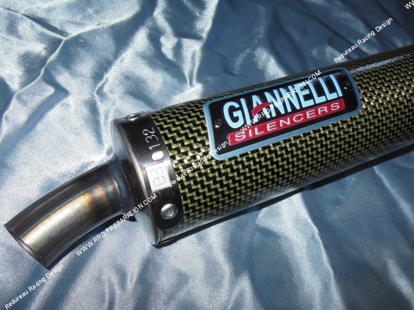 silencieux Pot d'échappement GIANNELLI pour HONDA NSR R 125cc 2 temps 1992 à 2001