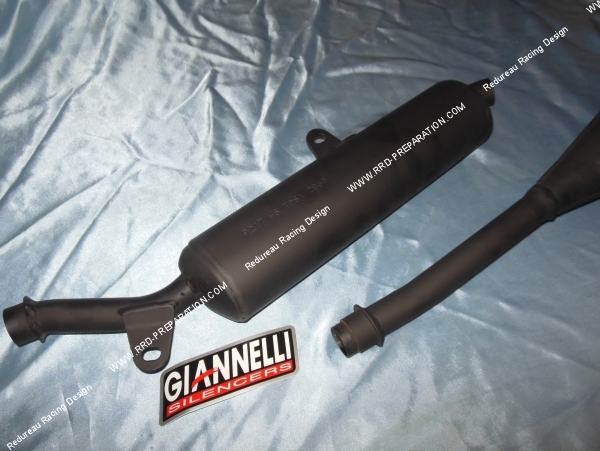 silencieux Pot d'échappement GIANNELLI pour YAMAHA DT LC 125cc 2 temps 1982 à 2001