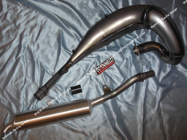 silencieux Pot d'échappement GIANNELLI pour YAMAHA DTR R 125cc 2 temps 1989 a 1990